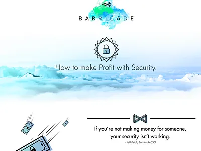 Infographic Cover - Cloud Work blending clouds cover gradient infographic