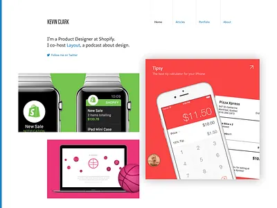 New Homepage homepage portfolio website