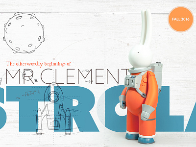 Unboxed Brochure Cover brochure catalog designer toy magazine print rabbit toy