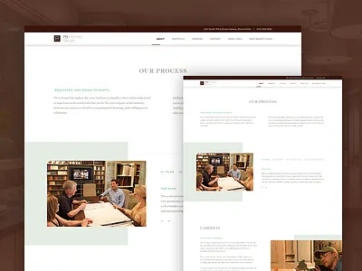 Past Basket Design chicago custom eden creative grid kitchen overlay typography ui ux