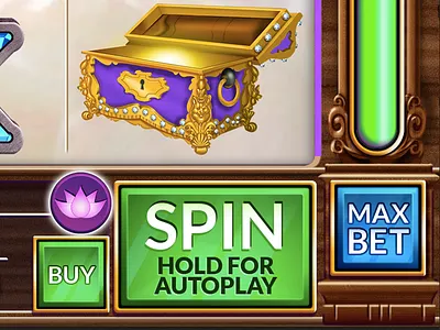 Slots UI art art button design tactile ui
