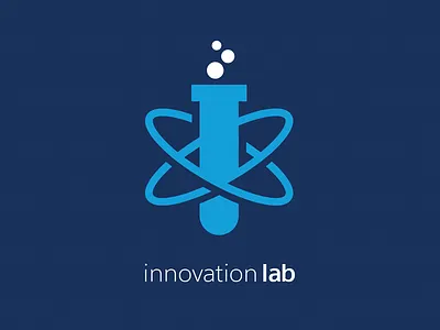 Innovation Lab beaker branding chemistry experiment idea innovate innovation lab laboratory logo science symbol