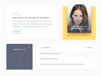 Coco UI Kit - Freebie Vol 2 clean elements free freebie green kit lite minimal psd subtle ui uikit