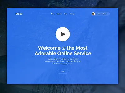 Baikal Startup UI Kit – Reminder 🐟 baikal landing page startup ui kit