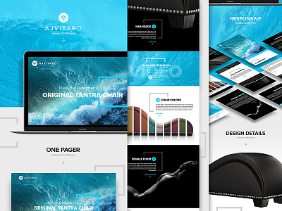 AJ Vitaro on Behance ajvitaro behance design drawingart interactive responsive tantrachair ui ux vitaro web website