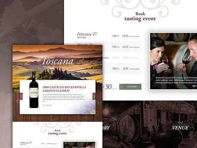 Wine Tasting book booking event tasting web wine