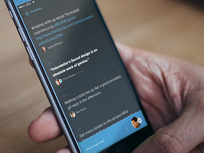 Twitter Concept concept mobile redesign timeline twitter