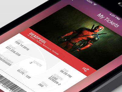Ticket App iphone movie my tickets