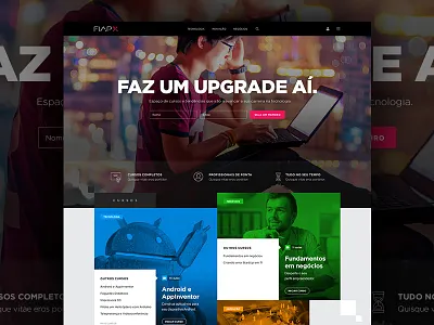 Proposal Site - FIAPX college education fiap interface news portal proposal site website