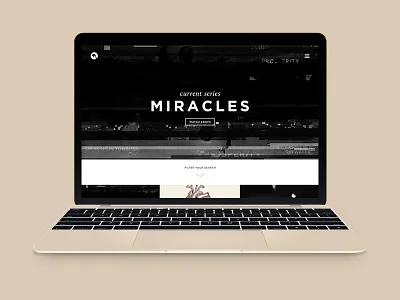 CF's Messages Website Concept church content desktop filter messages miami ui ux website