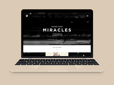 CF's Messages Website Concept church content desktop filter messages miami ui ux website