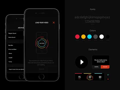 Krono App (study) app camera data ios motion recording running study video
