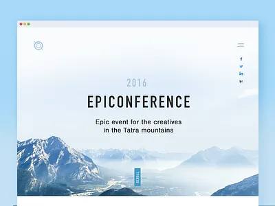 Daily UI 003 :: Landing Page 003 background dailyui freebie fullscreen homepage landing minimal psd web