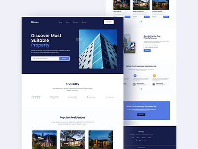 Real Estate Landing Page Design dreamhome forsale home homesweethome investment landingpage luxury luxuryhomes luxuryrealestate mortgage property realestate realestateagent realestatelife ui uidesign uiux webuiuxdesign