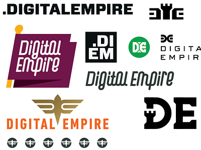 Various Logo Ideas exploration logo