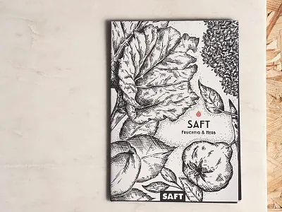 fruit juice flyer black and white flyer folder fruity illustration juice lines unicorn