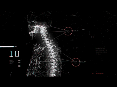 Medical MoGraph animation design future interactive motion web website