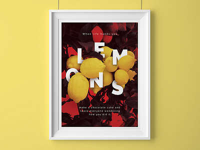Office Poster #1 clean frame layout motivational office photography poster print typography