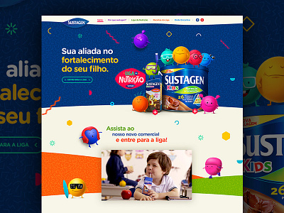 Proposal Site - Sustagen canceled interface kids proposal site sustagen. website