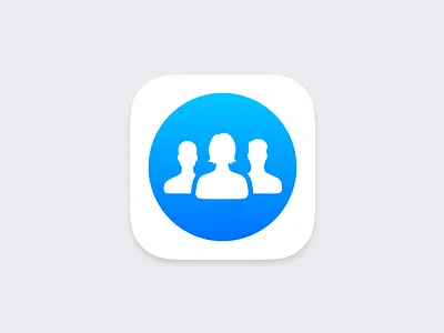Groups Icon for iOS facebook groups iconography ios