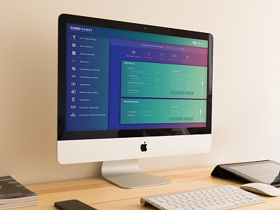 Daily Web Design #4 data info graphic one page photoshop web design