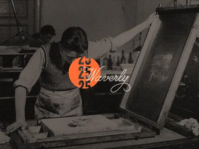 Waverly 25 alabama five lithography photograph screen print standard deluxe twenty vintage waverly