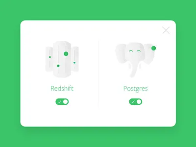 Enable warehouse flat illustration interface retro texture ui vintage