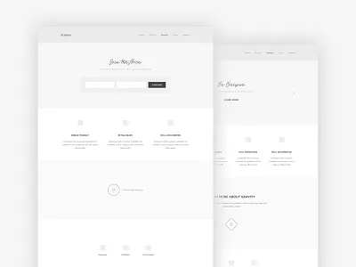 A forgotten premium template! design freebie psd sketch ui ux wireframe