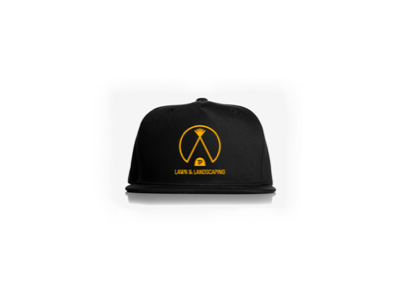 TP Lawn & Landscaping Baseball Cap brand identity branding hat logo symbol