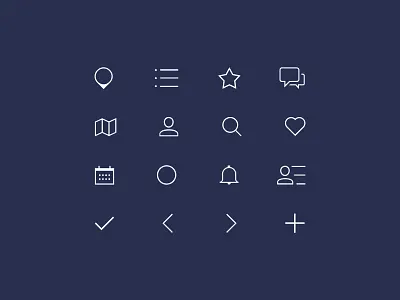 Icon set hangout icon icons ios mobile setapp ui ux