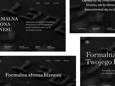 DG Finance – homepage big photo black and white elegant minimal typography web web design webdesign website