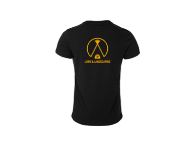 TP Lawn & Landscaping T-Shirt brand identity branding logo symbol t shirt