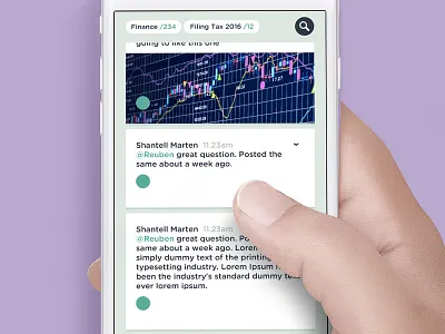 Chat App for Metalab.co app chat mobile split screen