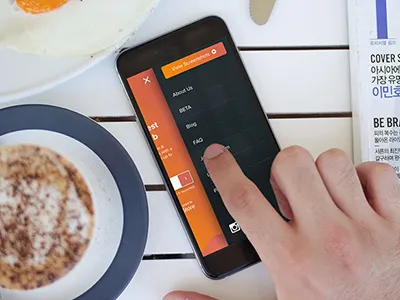 Readfeed App : Mobile Version android app carousel illustration ios landing page mobile responsive ui
