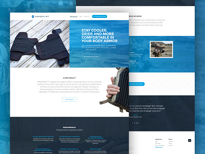 ARMORVENT Website brand aid design montserrat open sans ui web design website wordpress