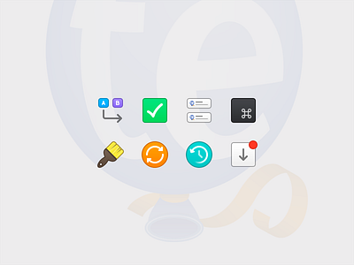 Custom TextExpander Preference Icons icon icons os x preference icons textexpander