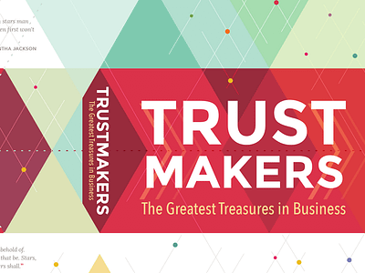 Trustmakers avenir bookcover geometric lora montserrat