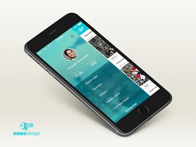News Snapr Mobile App broadcasting mobile app news newssnapr