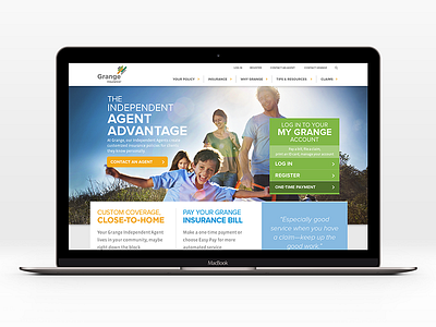 Insurance Responsive Site