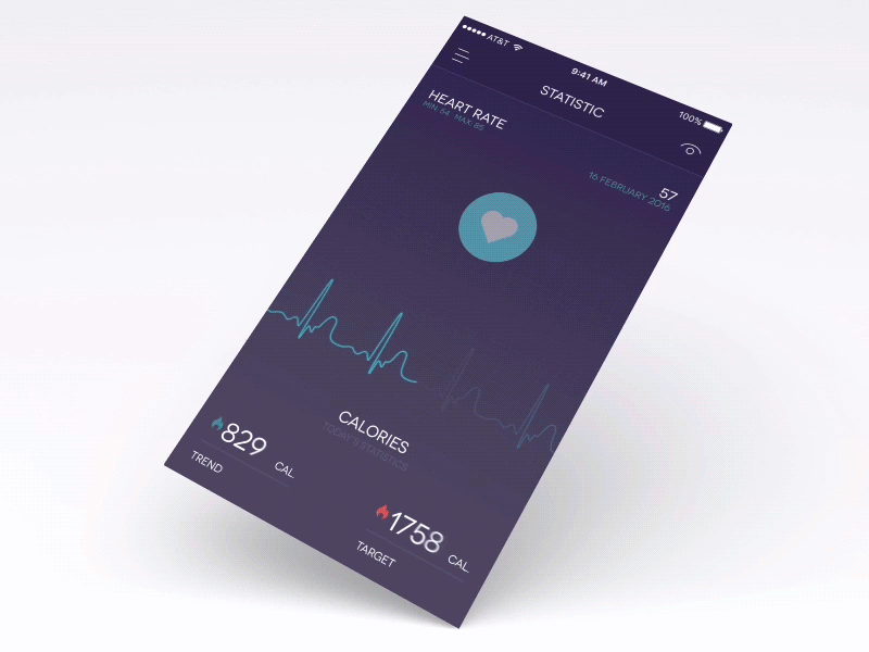 Health Tracker Animation [WIP]