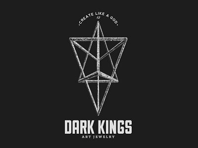 Dark Kings Art Jewelry gothic jewelry logo logo design modern