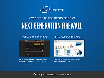 NGFW Demo Page intel security landing page ngfw responsive rwd