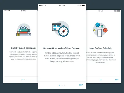 Mobile Onboarding illustration ios mobile onboarding tour ui walkthrough