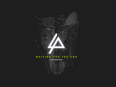 LP Poster 454. 3yi43. a thousand suns bfbfj freebies linkin park lp polygon posters poster typo waiting for the end