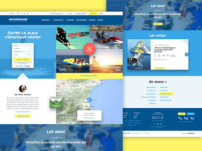 Template for website generator with booking booking grunge surf template water