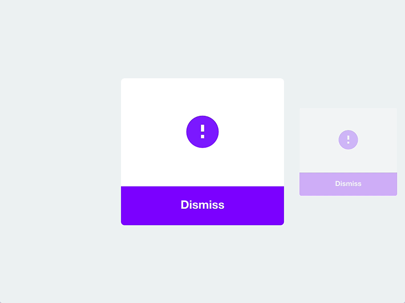 Long Press Dismiss concept dismiss interaction long press mobile
