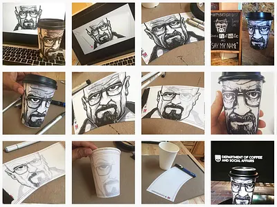 Walter White Heisenberg Cup process
