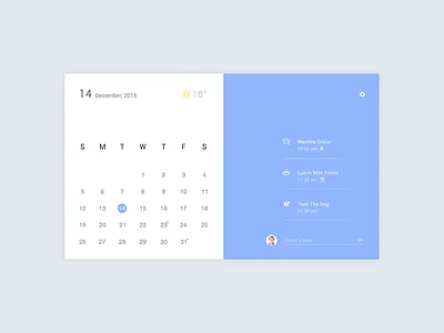 Calendar Concept Design calendar