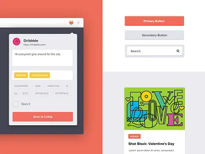 Style Tile beaver collaboration illustration linkip links share side project slack