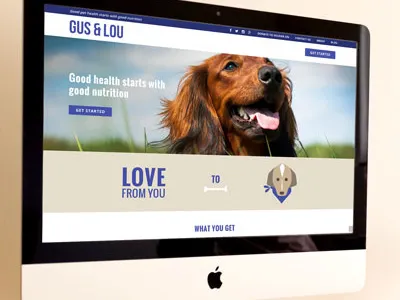 Gus & Lou Case Study content marketing copy writing digital strategy email marketing interaction social media web design